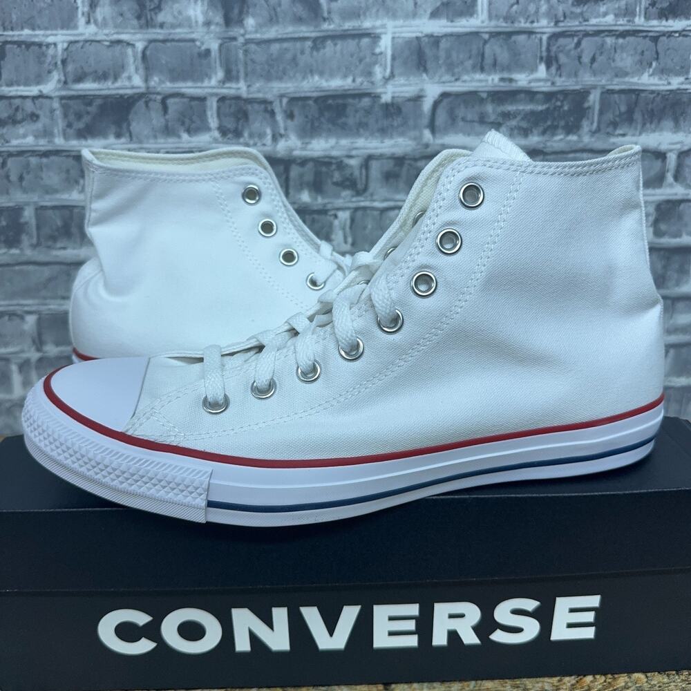 Converse Chuck Taylor All Star Optical White High Top M7650C Mens 10 / Womens 12